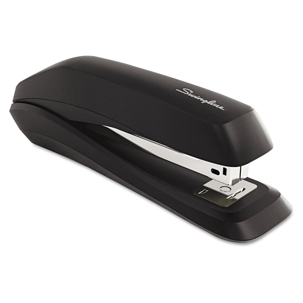 Swingline Standard Full Strip Desk Stapler, 15-Sheet Capacity, Black