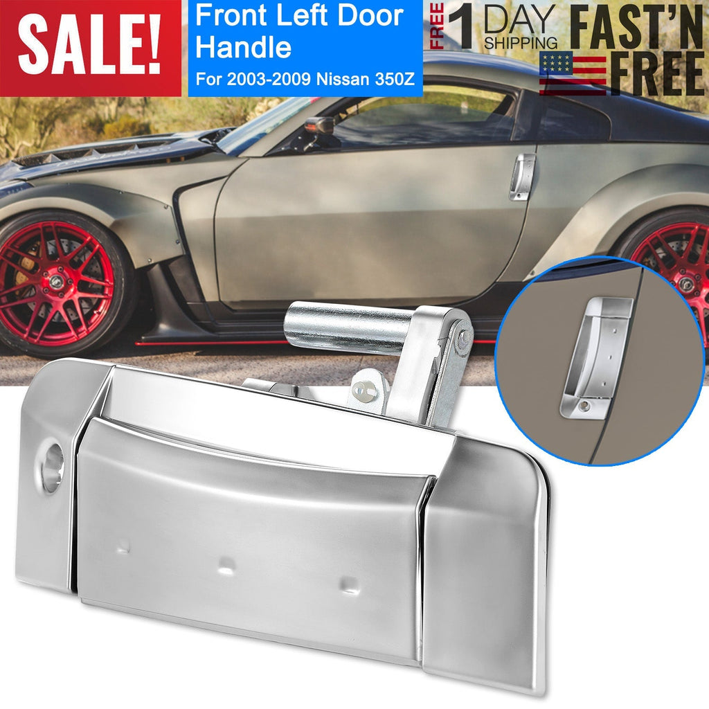 Left Driver Outside Exterior Door Handle For Nissan 350Z 2003-2009 Driver Side Door Handle