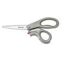 Westcott E-Z Open Box Opener Stainless Steel Shears, 8" Long, 3.25" Cut Length, Gray Offset Handle