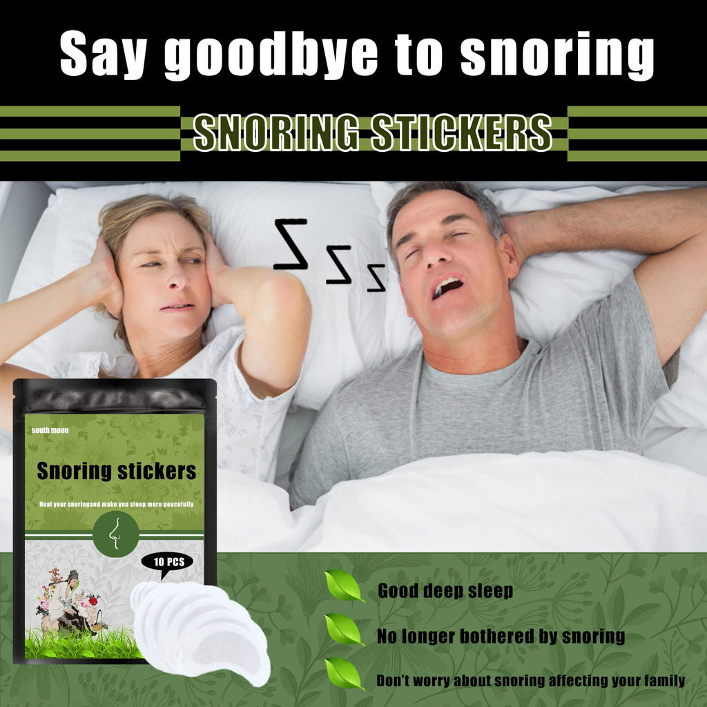 Anti-Snoring Patch, Anti-Snoring Breathing And Sleep Talk Sleep Care Patch