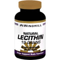 Windmill Natural Lecithin – 19 Grains (1200 mg), Softgels
