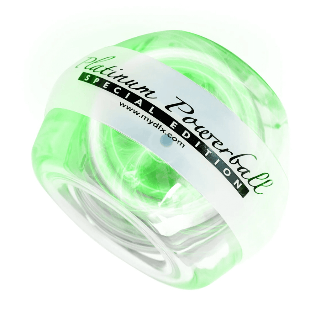 DFX Powerball Platinum Edition Hand Gyroscope Resistance Trainer with Powerdock