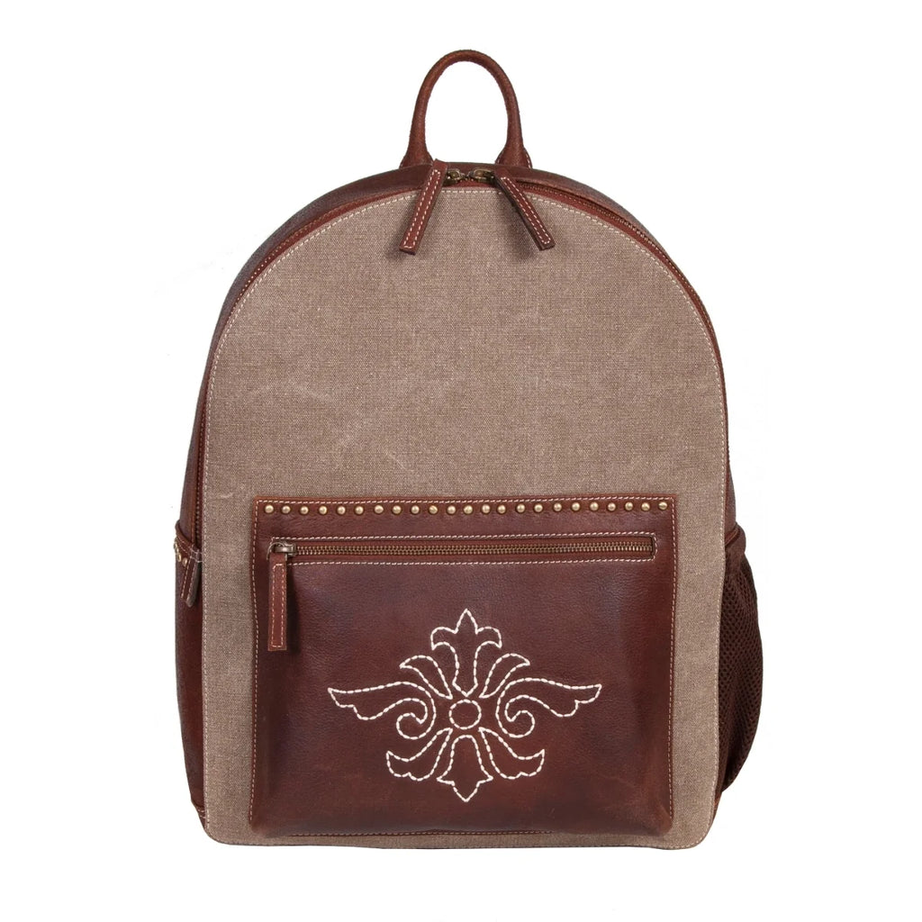 Scully Canvas Carry-On - Leather Backpack