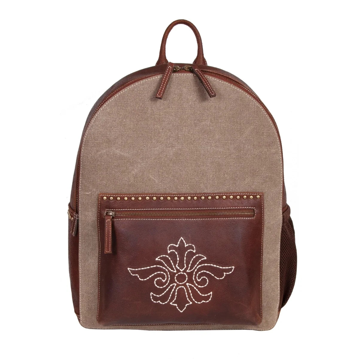 Scully Canvas Carry-On - Leather Backpack