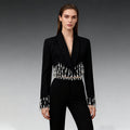 Designer-style Fashionable Suit Elegant Office-ready Versatile Blazer For Women