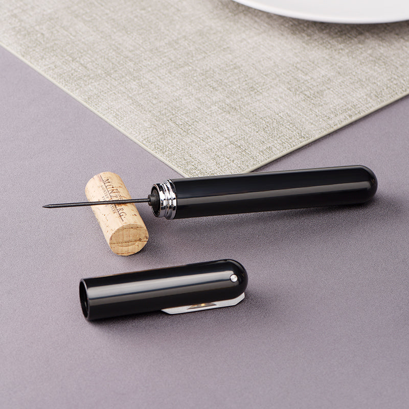 New Beautiful Fashion Pen-Shaped Wine Cork Air Pressure Creative Wine Corkscrew