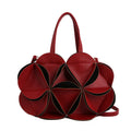 Womens Red Small Handbag Crossbody Or Shoulder Tote Style