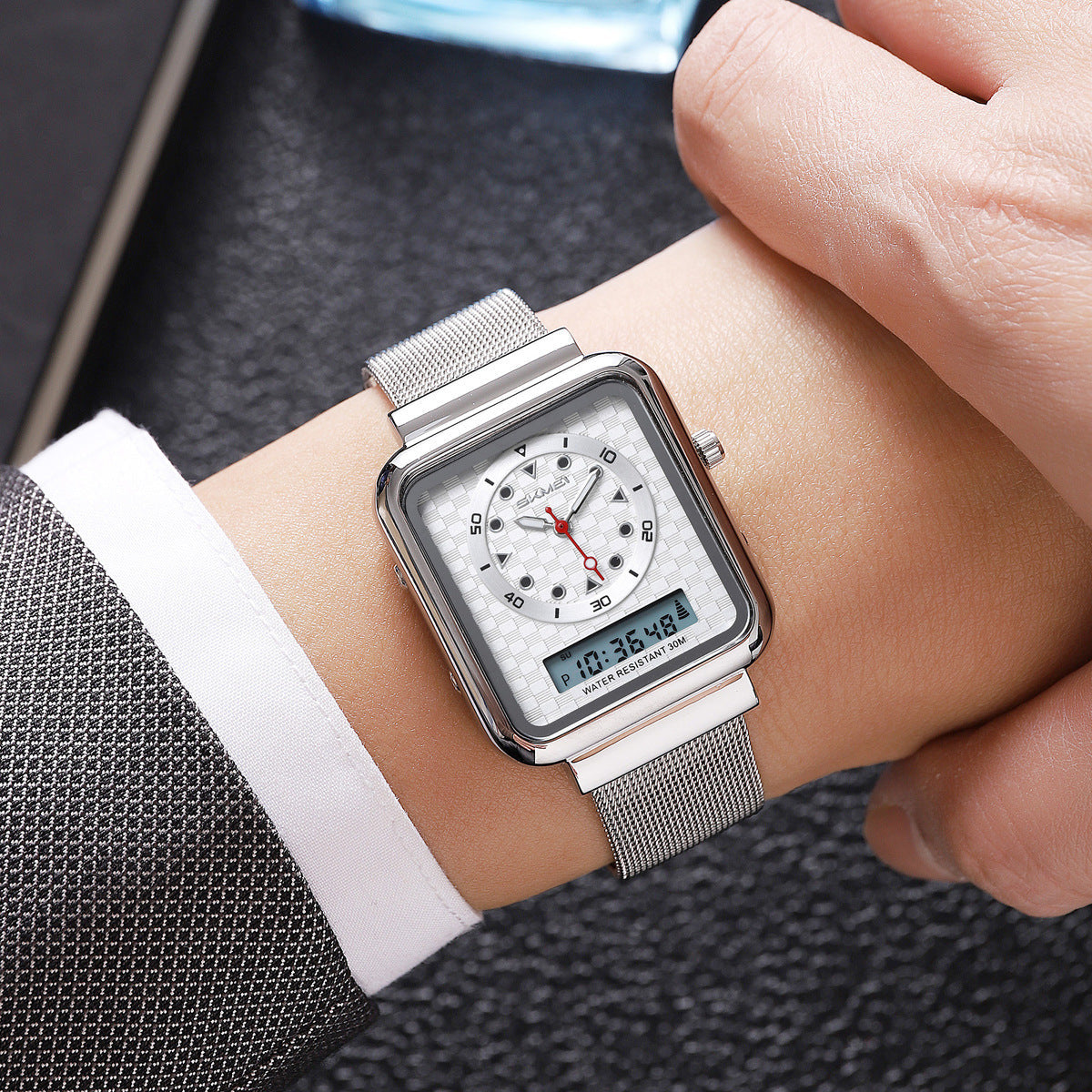 Multifunctional Business Mens Electronic Watch