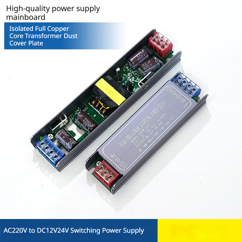 LED Strip Light Transformer Switching Power Supply 220V To DC 12V24V Low-voltage Power Supply For Advertising Light Boxes