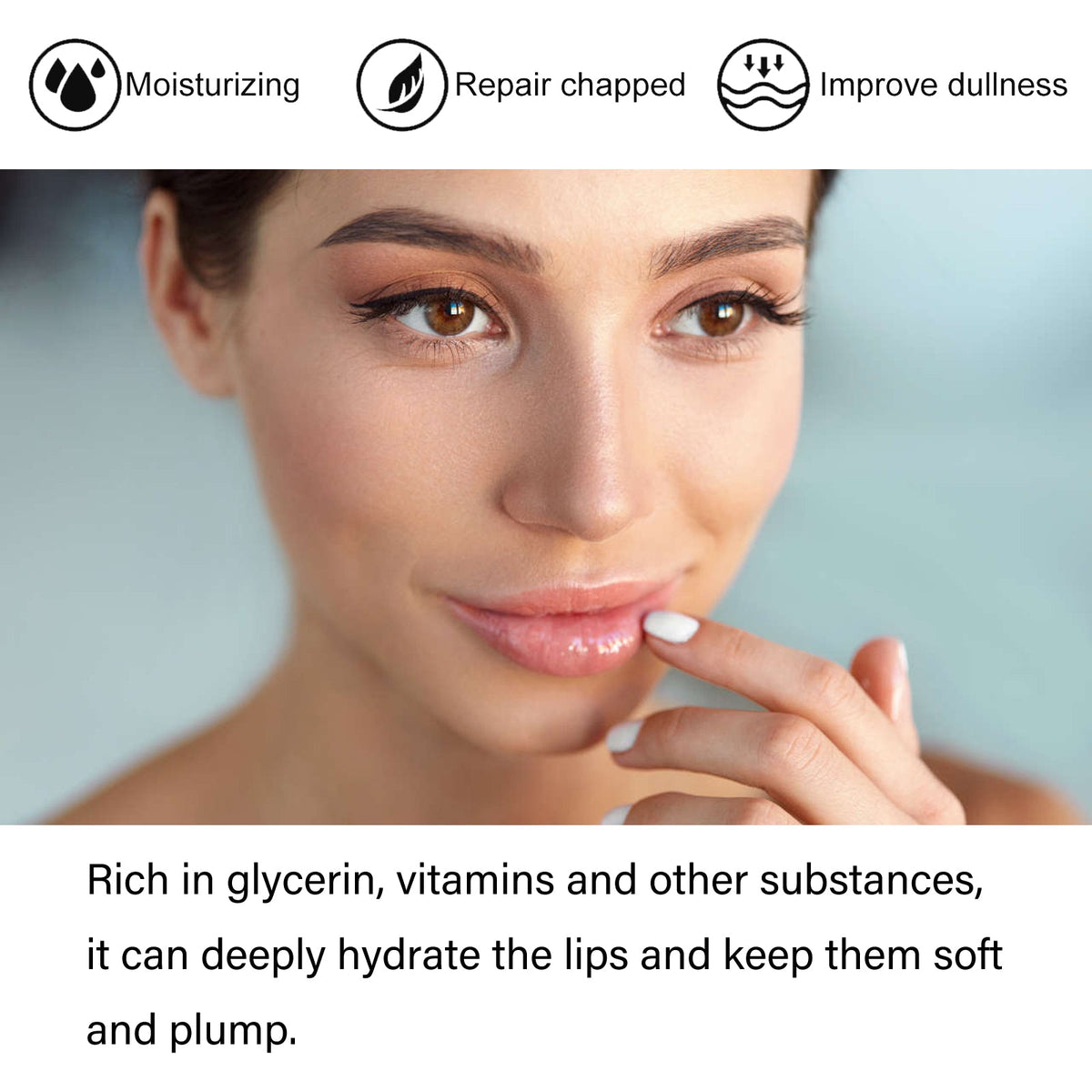 Orange Moisturizing Lip Balm Moisturizes, Hydrates, Removes Dead Skin, Prevents Dry And Cracked Lips