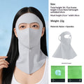 Summer Ice Silk Sun-Protective Face Mask For Women