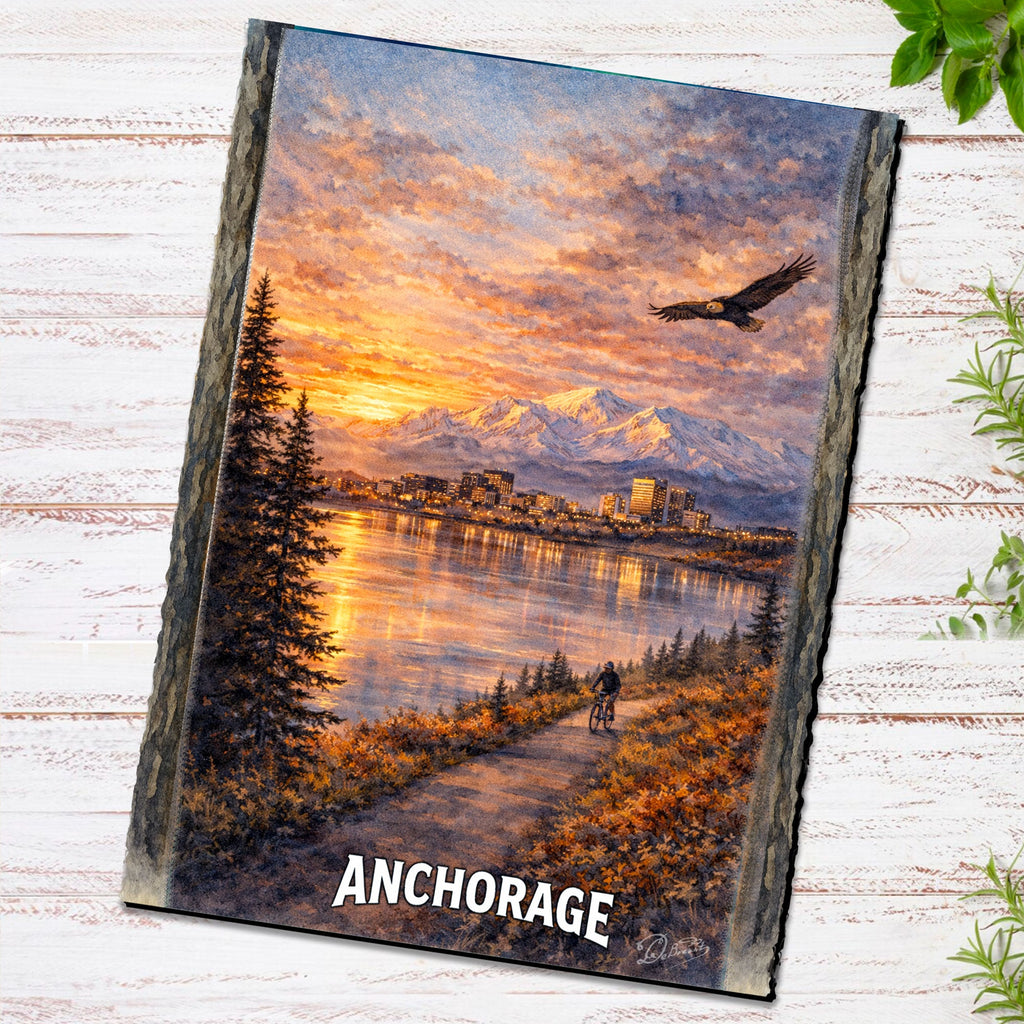 Eagle Over the Bay Greeting Card by G. Debrekht - 97128GC