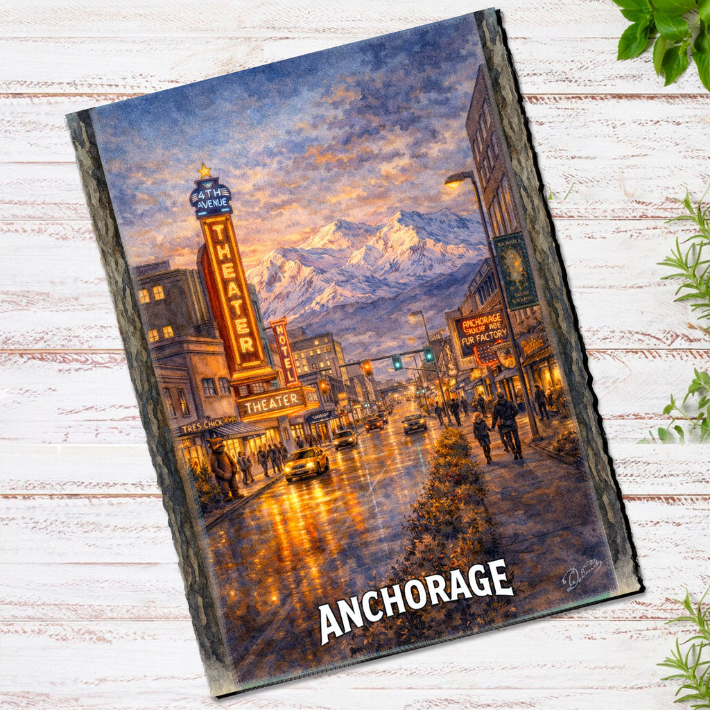 Downtown Glow Greeting Card by G. Debrekht - 97129GC