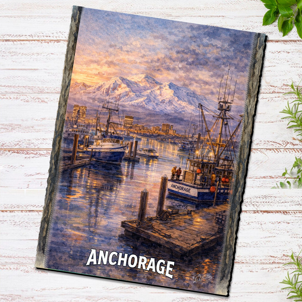 Harbor at Sunset Greeting Card by G. Debrekht - 97132GC