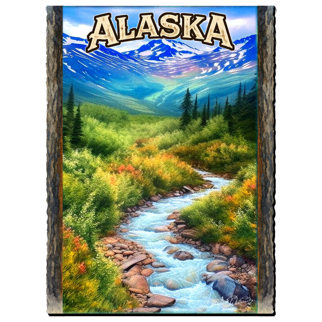 Mountain Serenity Greeting Card by G. Debrekht - 97137GC