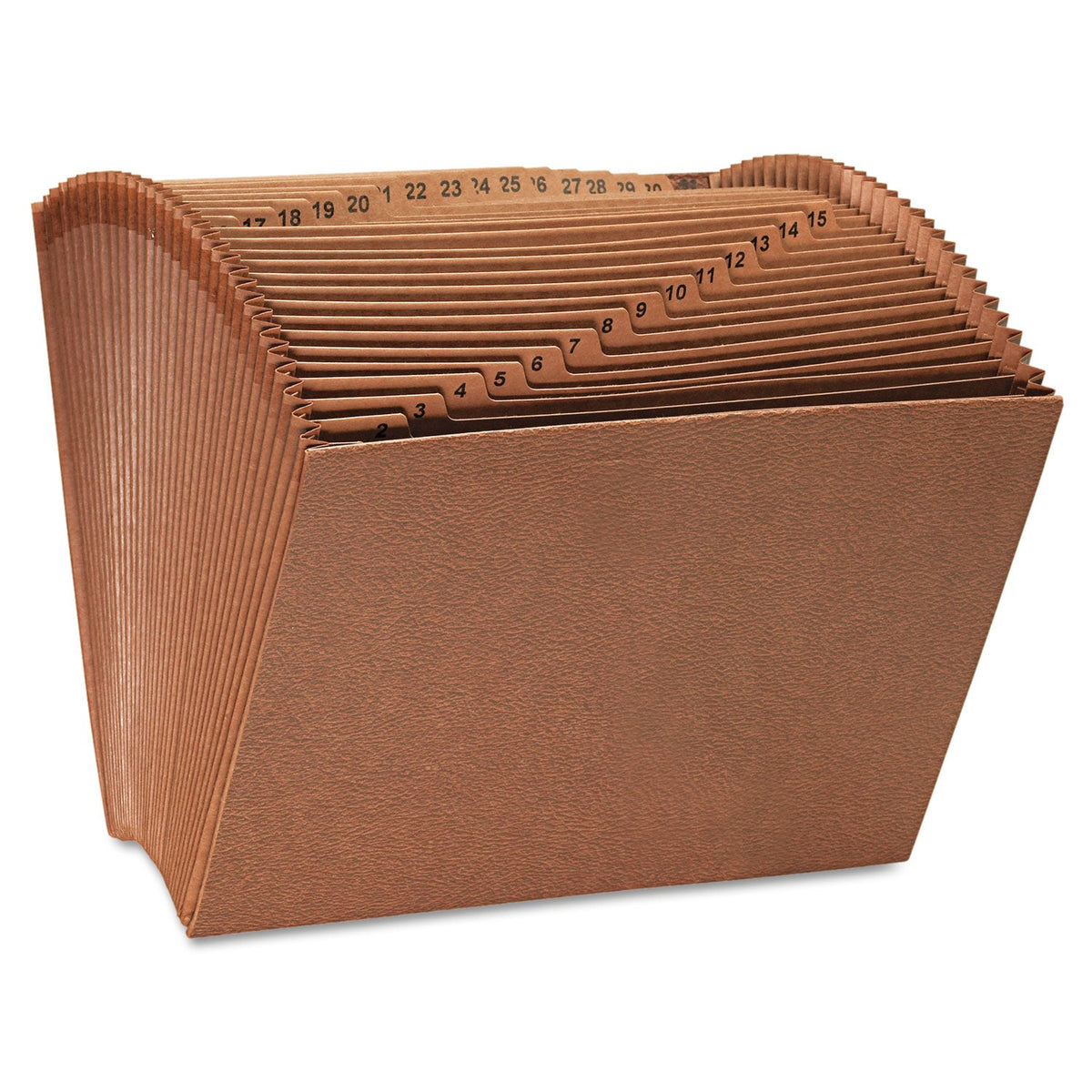 Universal Expanding Files, 31 Sections, 1/31-Cut Tabs, Letter Size, Redrope