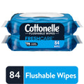 Cottonelle® Fresh Care® Flushable Cleansing Wipe Refill, 84-Pack