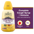 Zarbee's Cough + Immune Support Syrup – Natural Berry Flavor, 236ml (8 fl oz)