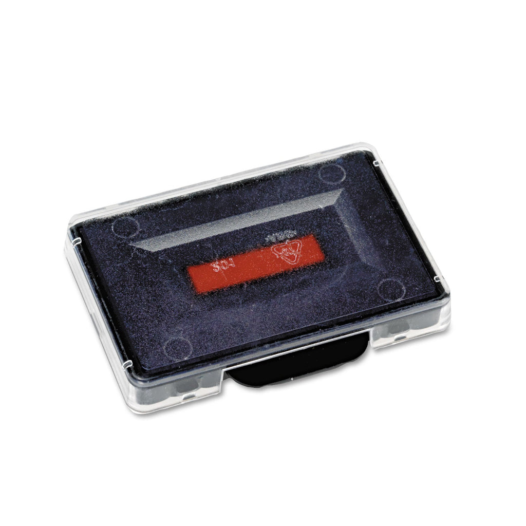 Trodat T5460 Professional Replacement Ink Pad for Trodat Custom Self-Inking Stamps, 1.38" x 2.38", Blue/Red
