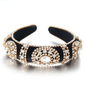 Golden Velvet Super Flash Set Colored Water Diamond Sponge Head Hoop