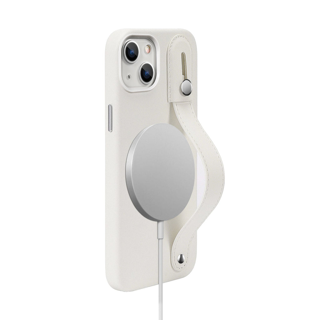 Indy Series Leather FingerGrip Case - iPhone 14 Plus