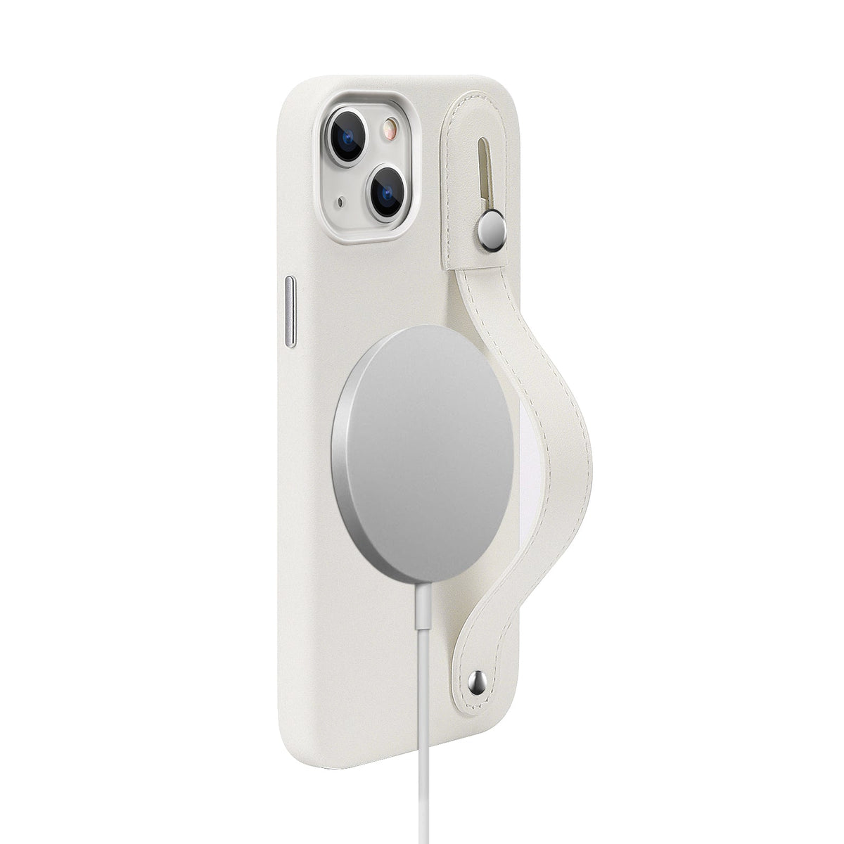 Indy Series Leather FingerGrip Case - iPhone 14 Plus