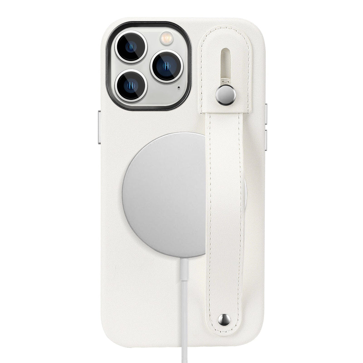 iPhone 15 Pro Max Leather FingerGrip Case with MagSafe | Indy Series
