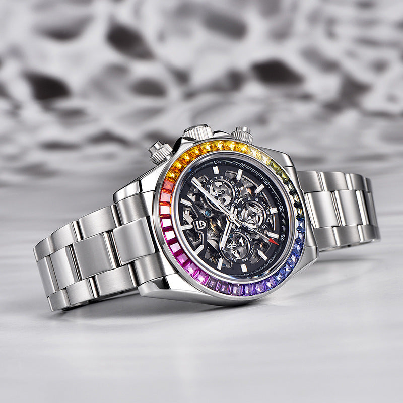 PAGANI DESIGN Mens Watch Multi-functional