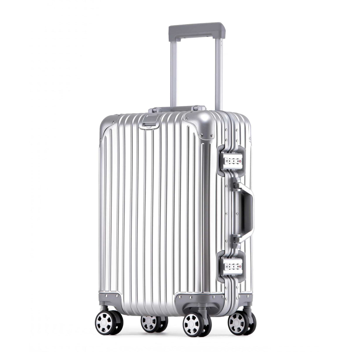 Drop-Resistant All-Aluminum-Magnesium Alloy Luggage For Travel