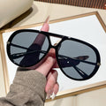 European And American-style Oversized Aviator Sunglasses