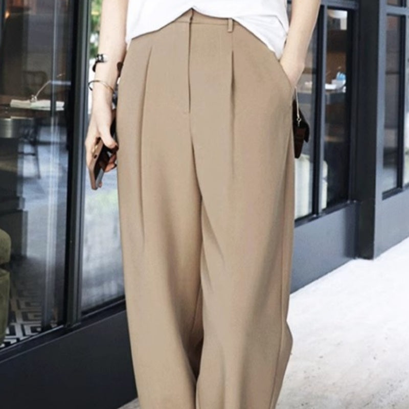 Women's Casual Cropped Harem Pants