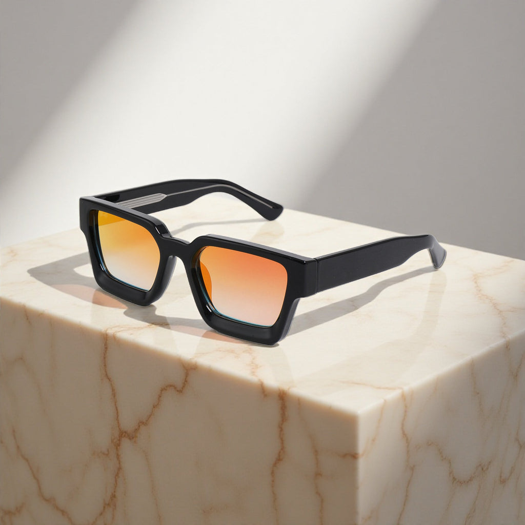 Box-shaped High-end UV-protection Sunglasses