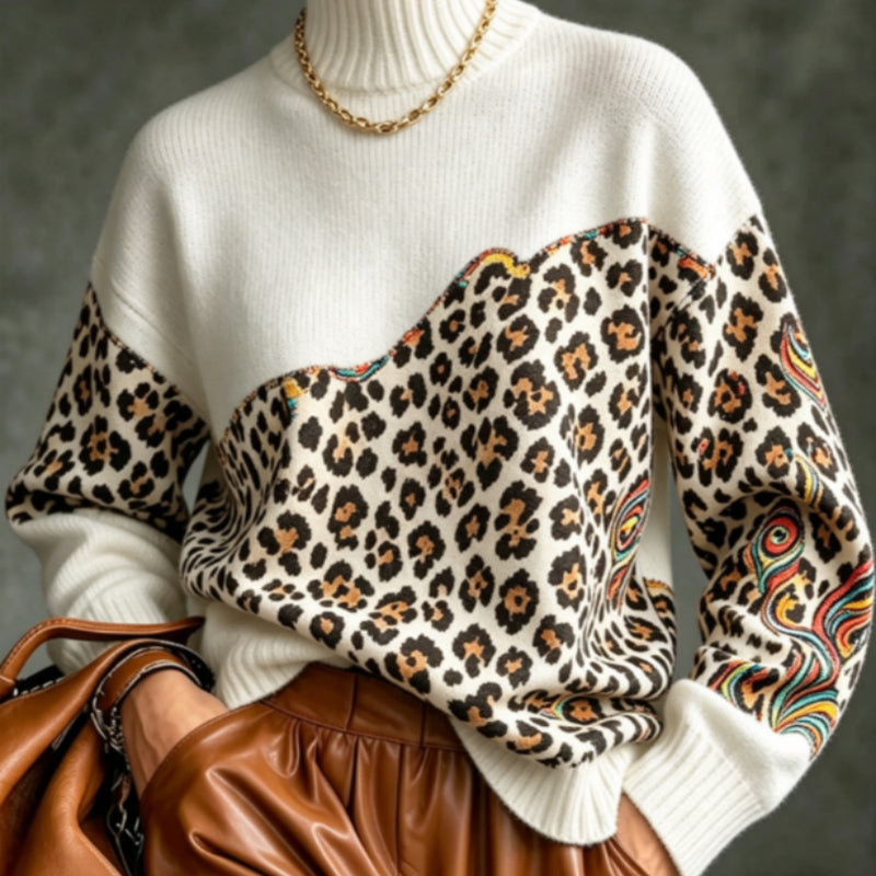 Womens Plus-Size Loose Sweater