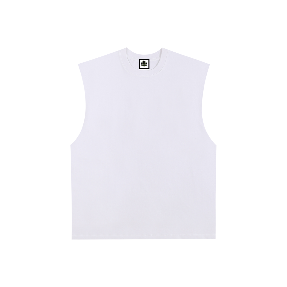 Loki & Ivy Raw Edge Cotton Tank Top