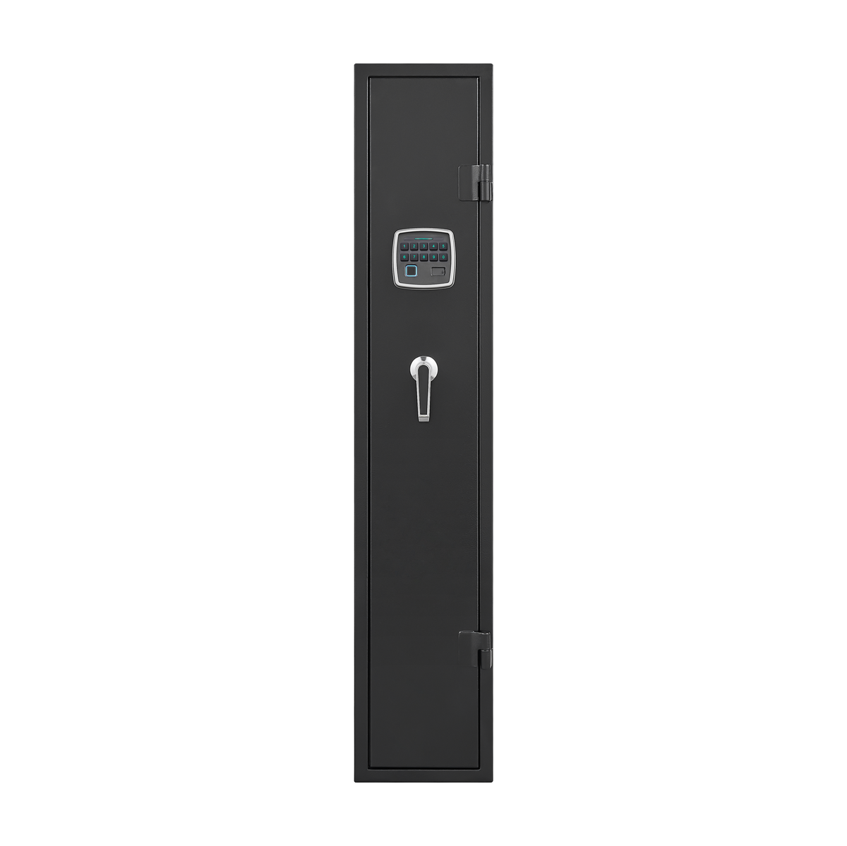 5 gun safes with 3 pistol pockets, quick access biometric adjustable heavy-duty gun rack mounted gun safes