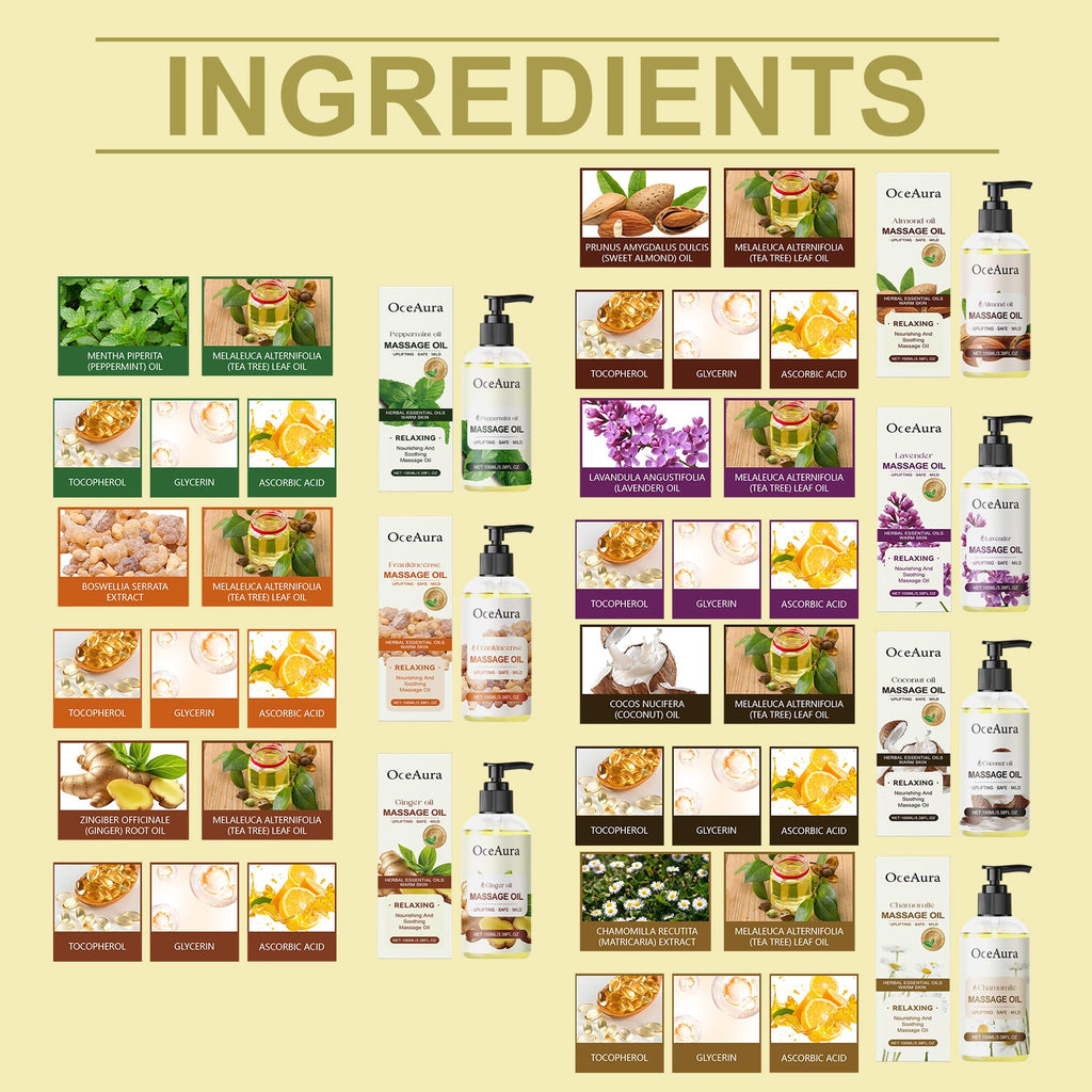Almond Body Essential Oil Hydrating And Moisturizing Body Moisturizing Massage Essential Oil