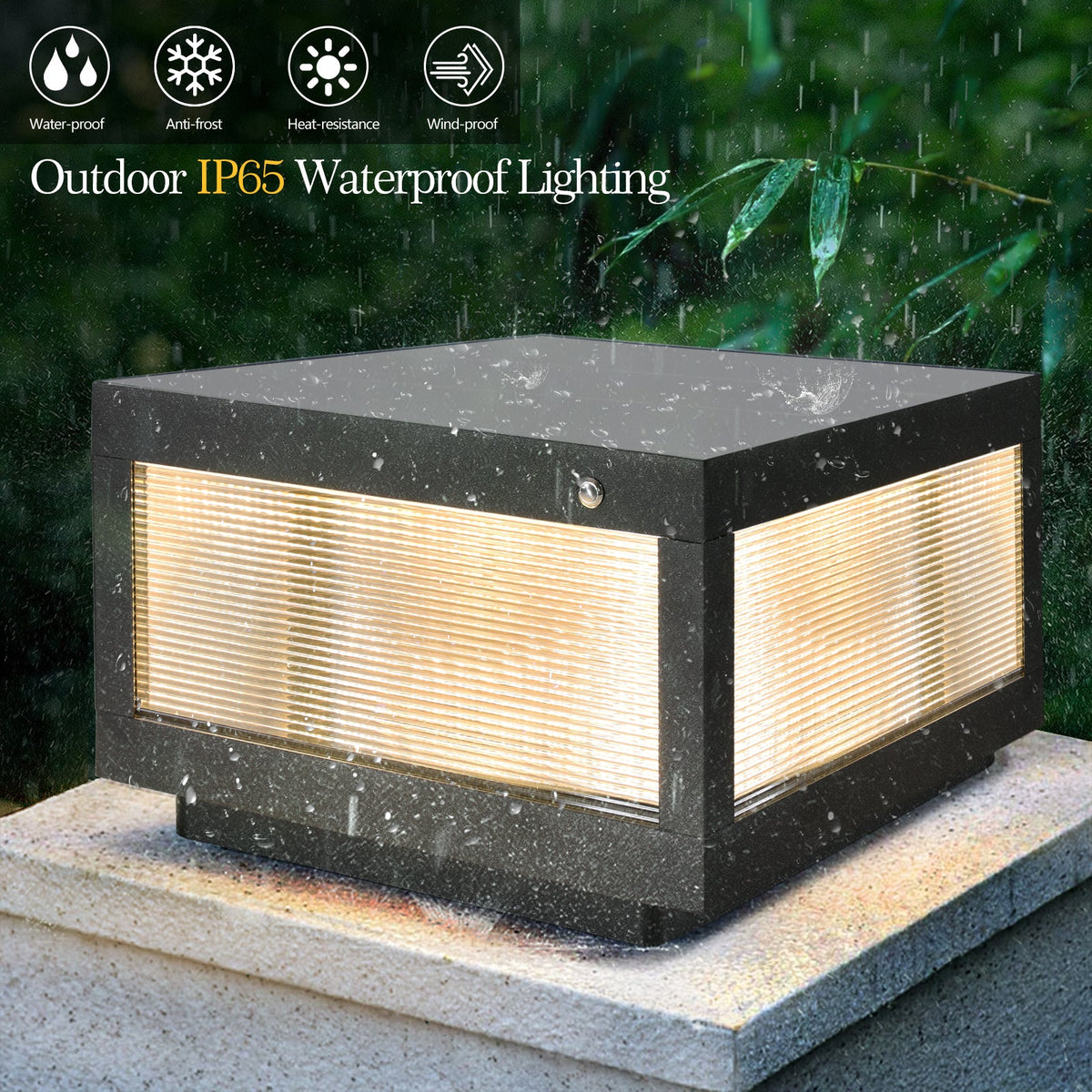 Solar Wall Lamp With Dimmable LED Aluminium