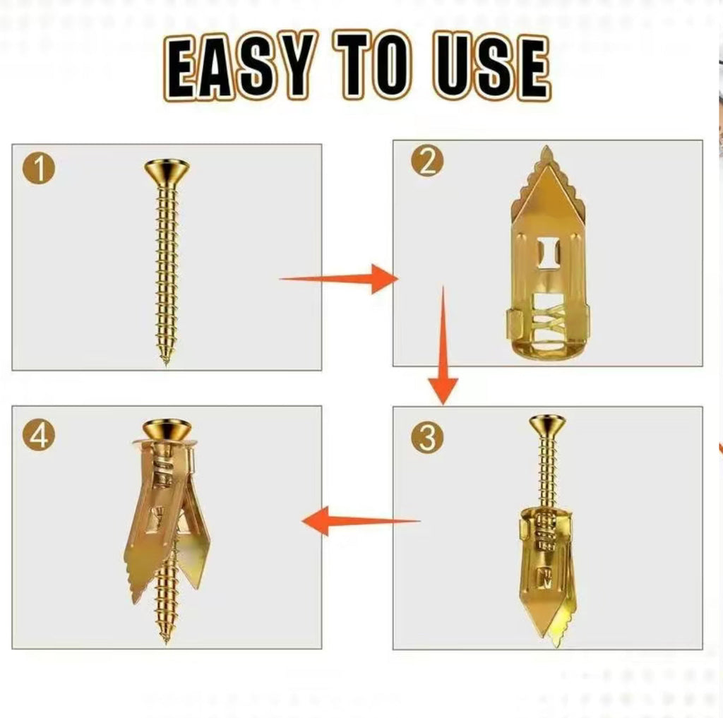 DrywallGrip Anchors & Screws