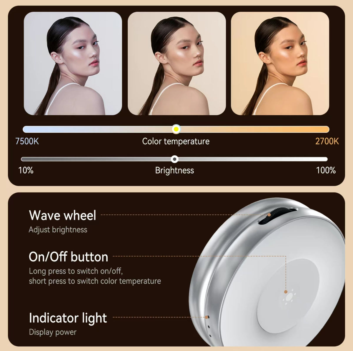GlamRing 3 in 1 Light