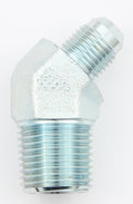 45 Male Elbow #4 To 3/8 Npt Steel Fitting - FCM2588