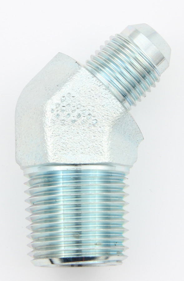45 Male Elbow #4 To 3/8 Npt Steel Fitting - FCM2588