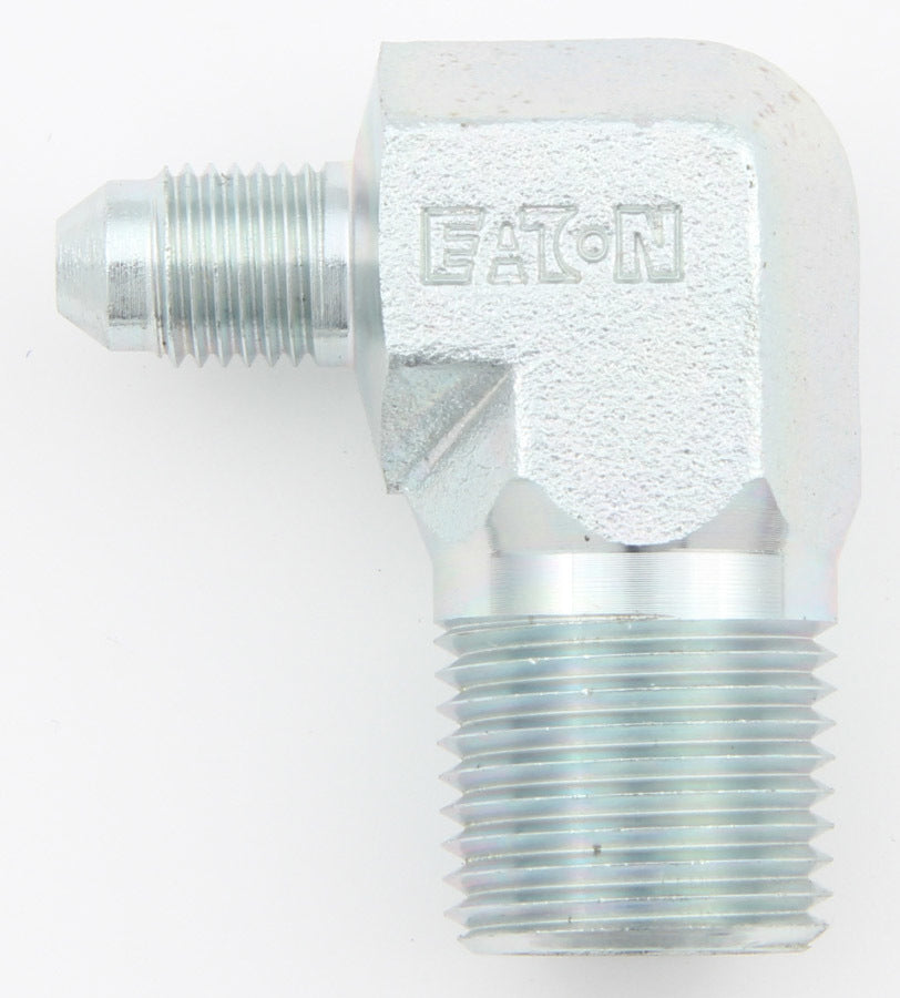 90 Male Elbow #4 To 3/8 Npt Steel Fitting - FCM2618