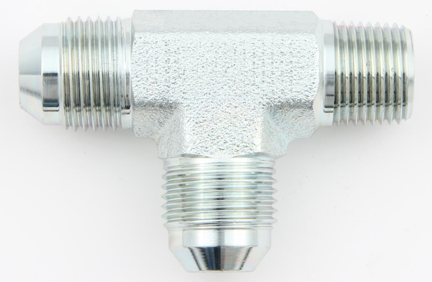 Male Run Tee Steel #6 To 3/8 Npt - FCM2705