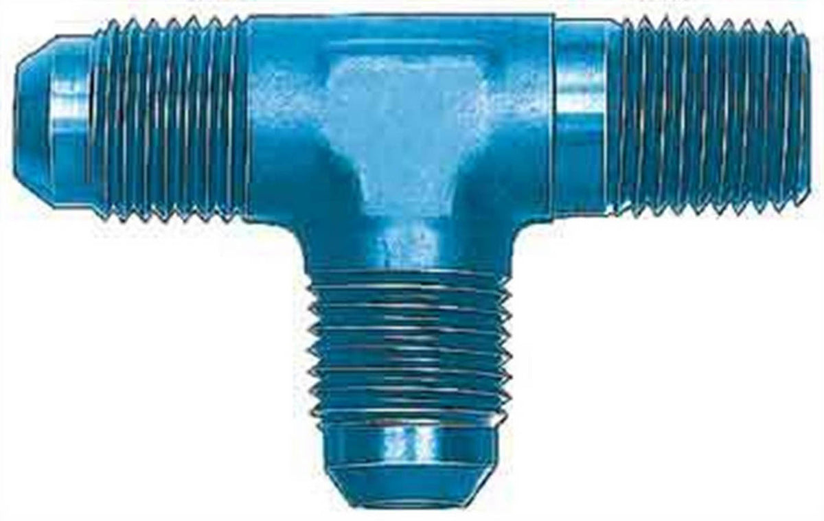 Male Run Tee Aluminum #3 TO 1/8 Npt - FCM2714