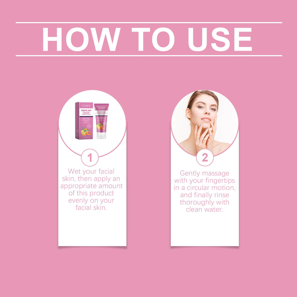 Brightening Face Scrub, Gently Cleansing Exfoliating Dead Skin Brightening Soft Cleansing Scrub