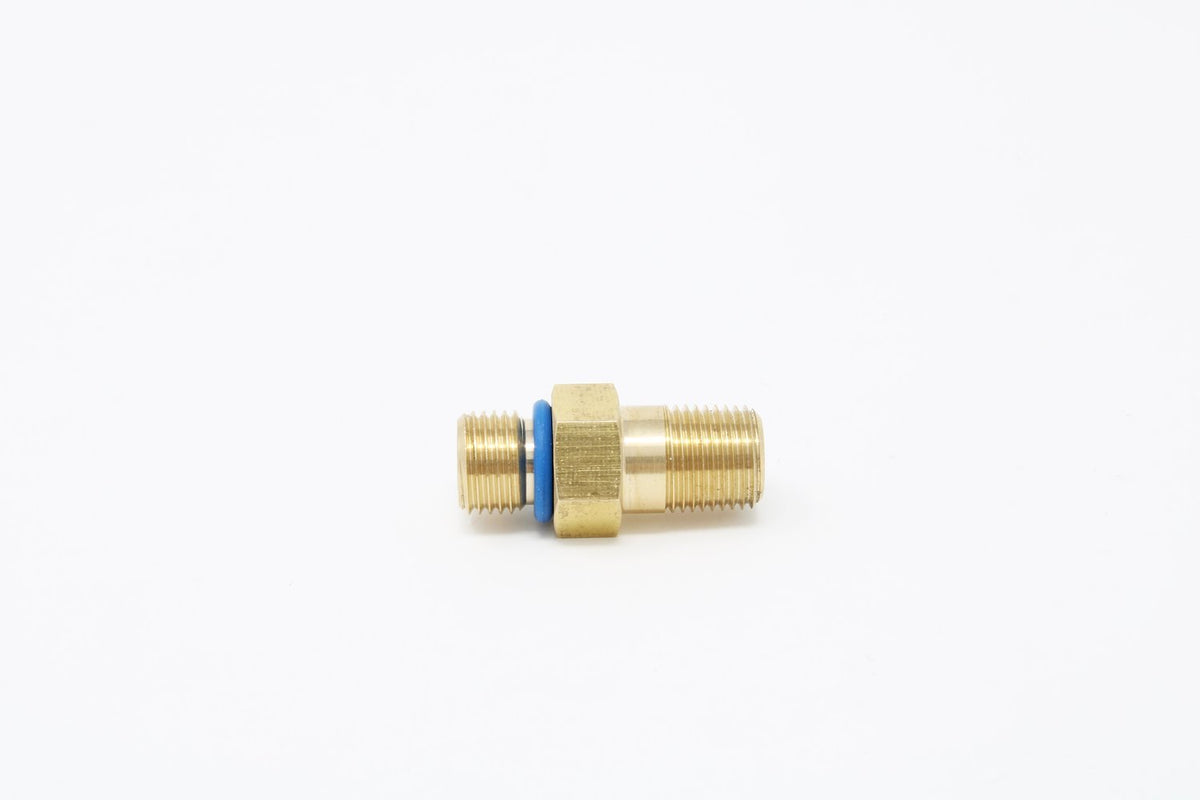 Adapter 10mm x 1.0 Male to 1/8-MNPT Brass - 65610