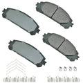 Brake Pad Front Lexus NX200T 15-17 NX300H - ACT1324A