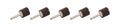 Flap Wheel with Mandrel 1in OD 120 Grit 5pk