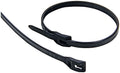 Wire Ties Black 11.00 Flush Fit 100pk - ALL14396