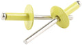 Lg Hd Rivet Yellow Alum 250pk Discontinued - ALL18181